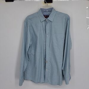 Johnston & Murphy Men's Medium Checkered Shirt